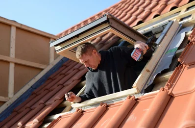 Pose de fenêtres de toit Velux à Binges